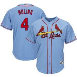 A st louis cardinals jersey with the number 4 on it.