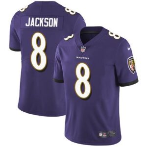 Purple Stitched Nike Vapor Untouchable Limited Jersey