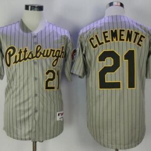 Pittsburgh pirates 21 clemente gray mlb jersey.