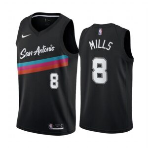 Nike san antonio spurs 8 mills black swingman jersey.