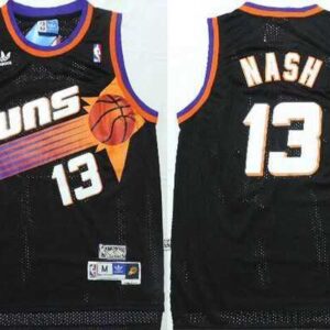 The phoenix suns 13 nash black swingman jersey.