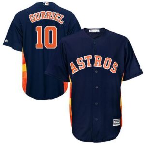 Houston astros men's jersey with the number 10 on it.
