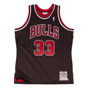 A chicago bulls jersey with the number 33 on it.