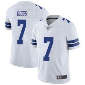 Dallas cowboys 7 mike diggs white nike vapor vapor jersey.