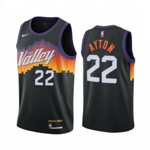 Nike antonio ayton black nba jersey.