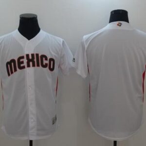 Mexico white jersey.