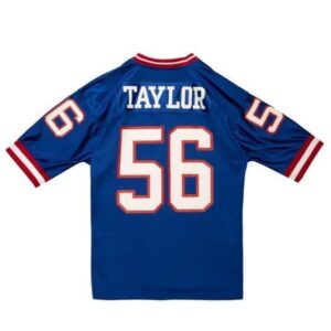 A new york giants jersey with the number 56 on it.