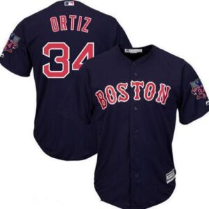 A boston red sox jersey with the number 34 on it.
