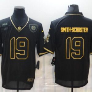 Nfl 19 smith chester black gold salute to service jersey.