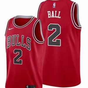 Nike chicago bulls 2 red swingman jersey.