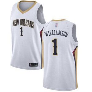 A new orleans pelicans jersey with the number 1 on it.