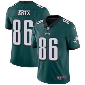 Nike philadelphia eagles 86 ertz green vapor untouchable limited jersey.