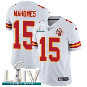 15 kansas city chiefs white vapor vapor nfl jersey.