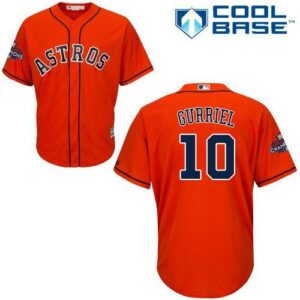 Houston astros 10 daniel cool base orange cool base mlb jersey.