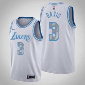 Los angeles lakers 3 davis white nike swingman jersey.