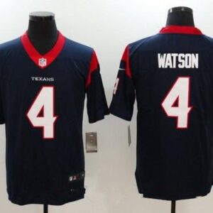 Houston texans 4 watson navy nike limited jersey.
