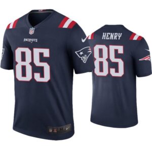 New england patriots 28 henry navy nike vapor vapor jersey.