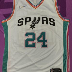 San Antonio Spurs #24 Devin Vassell 2021-22 75th Anniversary City White Jersey