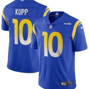 Los angeles chargers 10 kupp royal blue nike limited jersey.