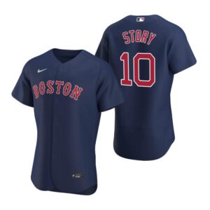 Nike boston red sox 10 steve storch navy mlb jersey.