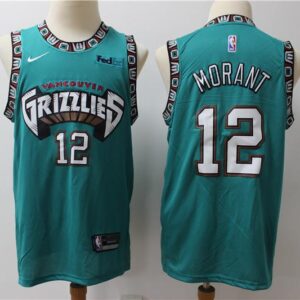 A green nba jersey with the number 12 on it.