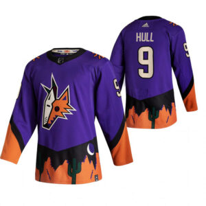 Arizona Coyotes #9 Clayton Keller Purple Adidas 2020-21 Stitched Reverse Retro Alternate Jersey