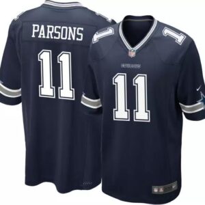 Dallas Cowboys 11 Micah Parsons Nike Navy 2021 NFL Draft First Round Pick Game Jersey