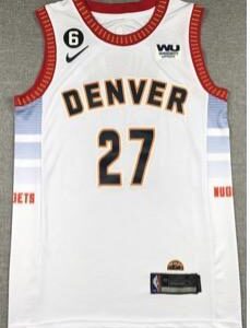 Denver nuggets 27 nike swingman jersey.